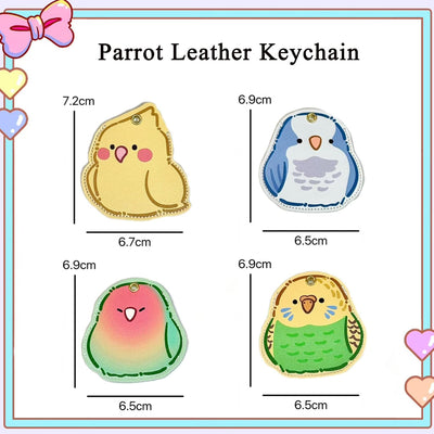 Funda llavero antiarañazos forma pájaro