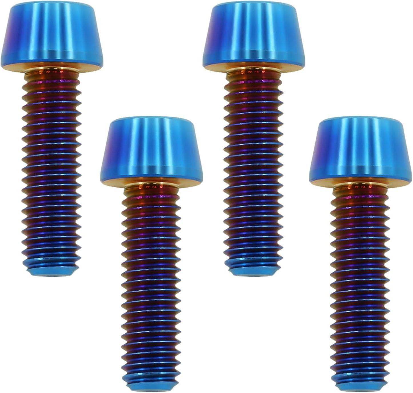 Tornillos titanio M6x20 cabeza hexagonal para bicicleta cnc