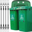 Cerradura cubo basura resistente perros 4 Uds