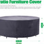 Fundas muebles exterior resistentes UV impermeables gris