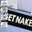 Alfombra baño texto Get Naked absorbente antiderrap