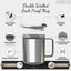 Vaso térmico acero inox 12oz con asa y tapa
