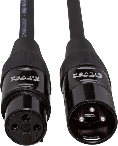 Cable micrófono XLR3F a XLR3 30 pies