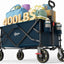 Carro plegable 400lb ruedas freno para acampar compras