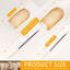Plumero lana cordero mango acero inox 133pulg extraíble amarillo
