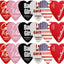 Púas corazón set 18 pzas ligero medio pesado