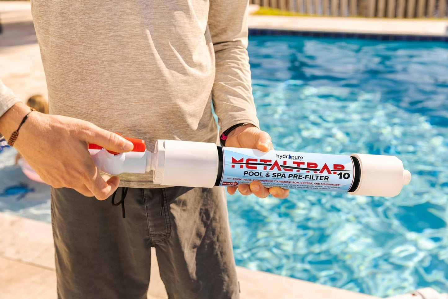 Prefiltro spa 10000gal agua ciudad y pozo elimina hierro