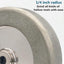 Muela CBN 4en1 6pulg Grano 180x1.25x0.5