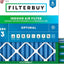 Filtro aire 25x25x2" MERV13 plisado electrostático 4 pzas