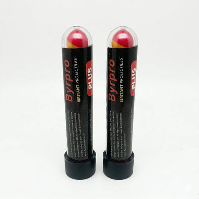 Bolas pimienta PAVA .68 cal 7uds tubo recarga rojo/amarillo