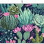 Tapete secado platos tropicales cactus 16x18pulg