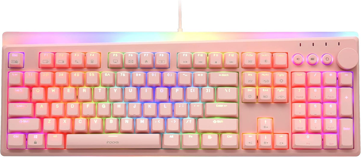 Teclado mecánico K71M RGB 107 teclas PBT USB-C