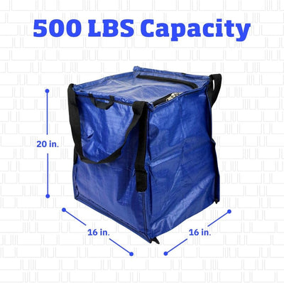 Bolsa almacenamiento resistente 22gal con cremallera