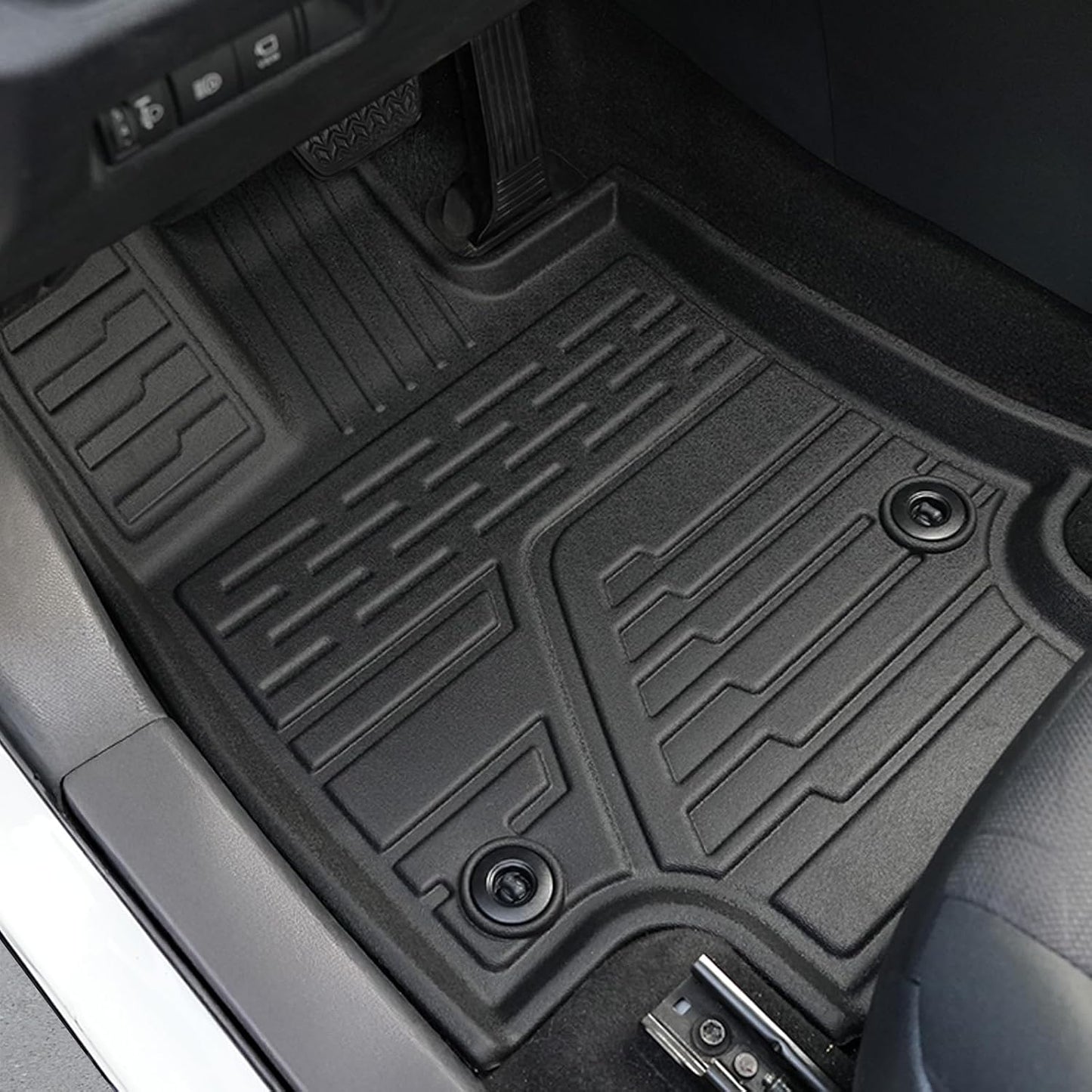 Alfombrillas piso Toyota RAV4 19-25 con protectores maletero