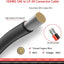 Conector circular 2 pines enchufe solar Furion a SAE 10 pies