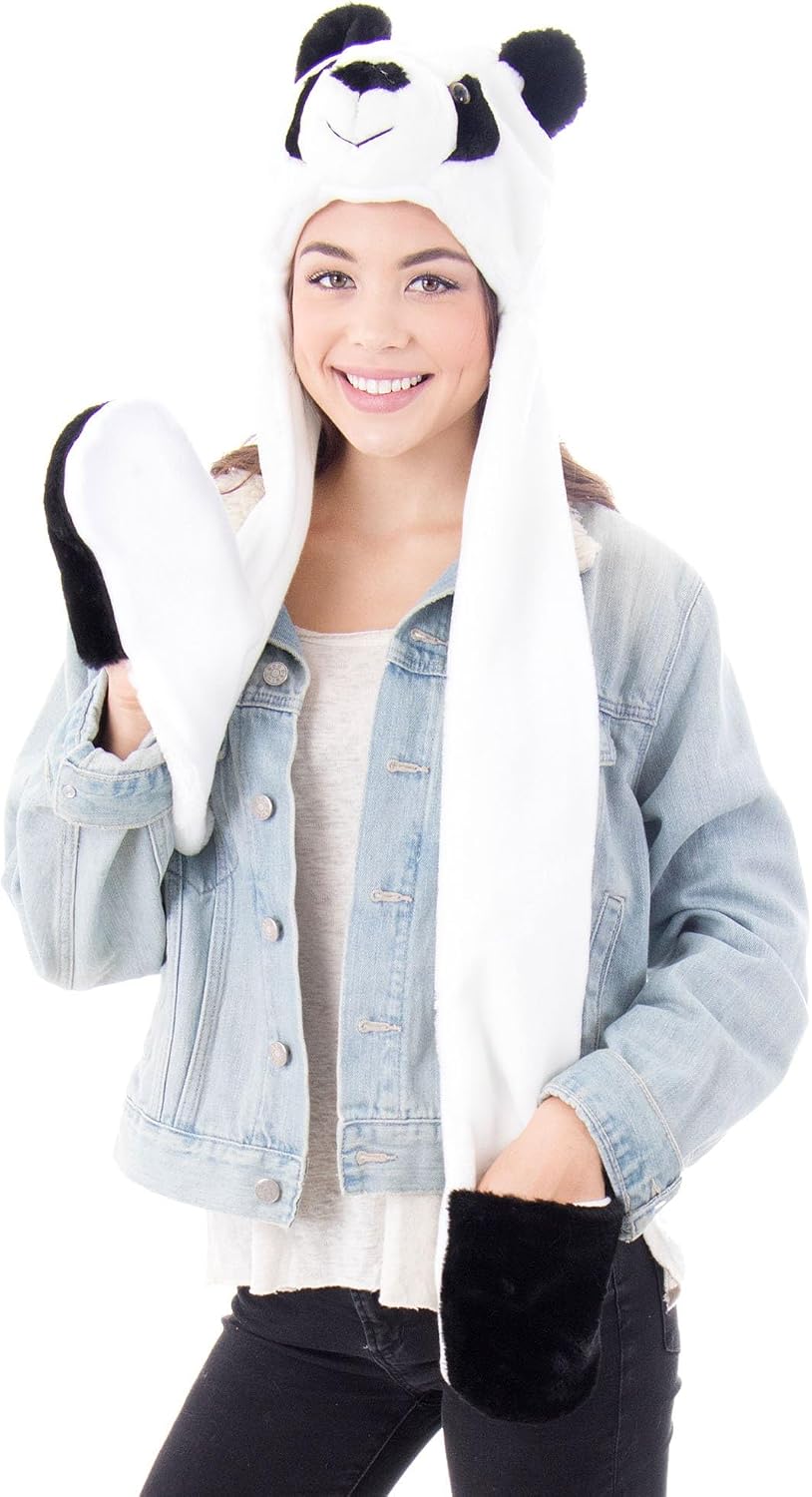 Combo 3en1 manopla bufanda gorro forma animal