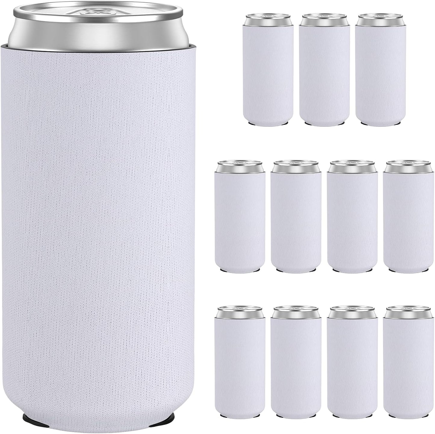 Fundas neopreno latas 12 pzas 12oz plegables