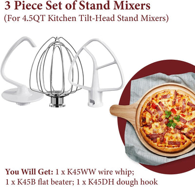 Accesorios batidora 3 Pzas Kitchenaid 4.5-5qt