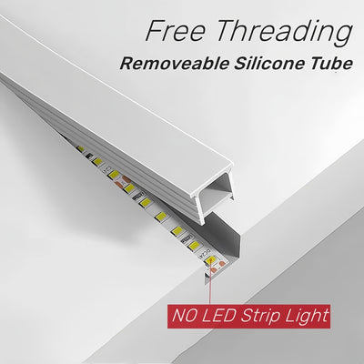Sistema canal LED silicona aluminio 33pies IP67