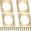 4 Pzas Protector Metal Pájaros Portal Cobre 1.25"