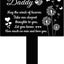 Estaca decorativa para tumbas conmemorativas de jardín
