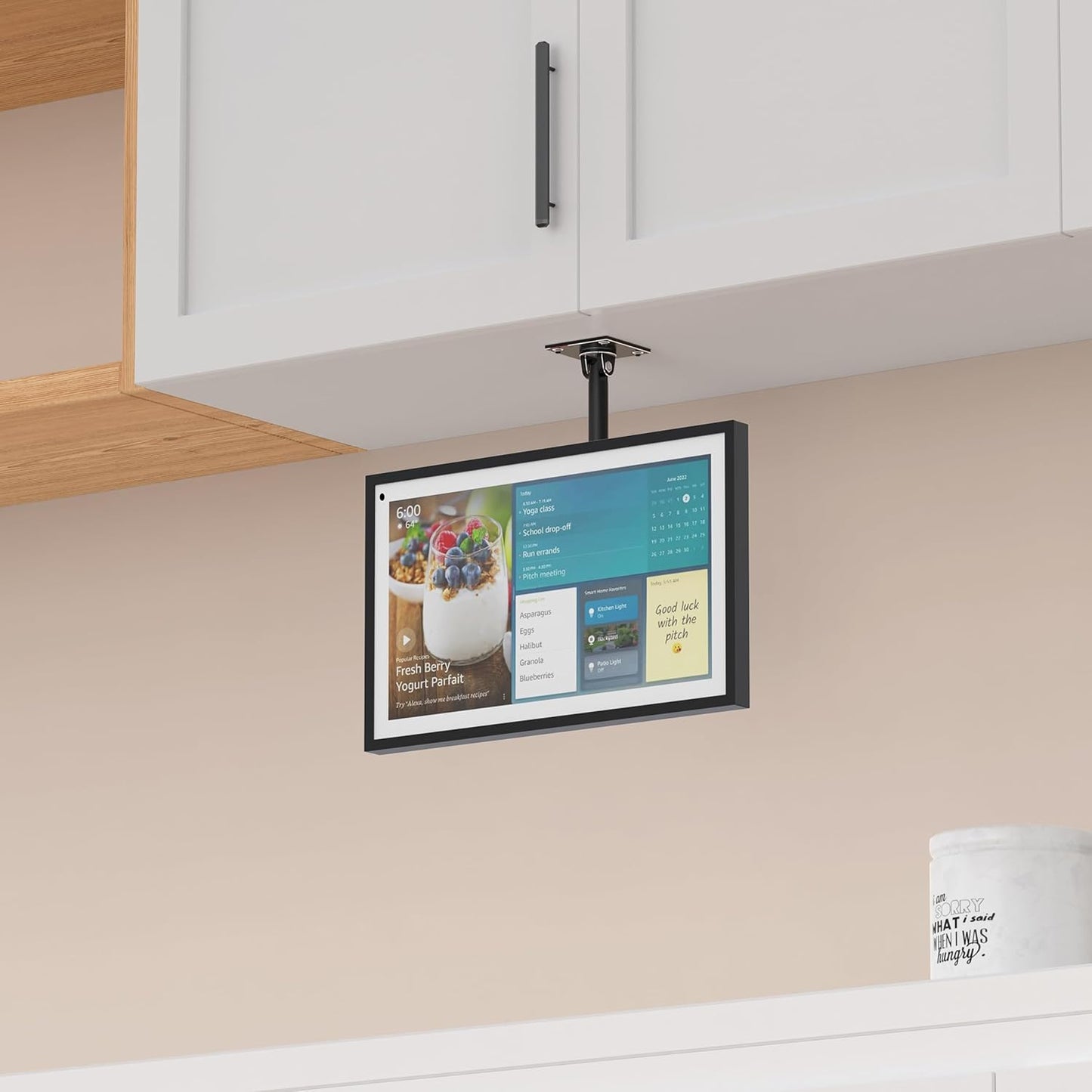 Soporte Echo Show 15 aluminio ajustable 15.6pulg negro
