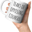 Taza café cerámica blanca 11oz regalo abogados