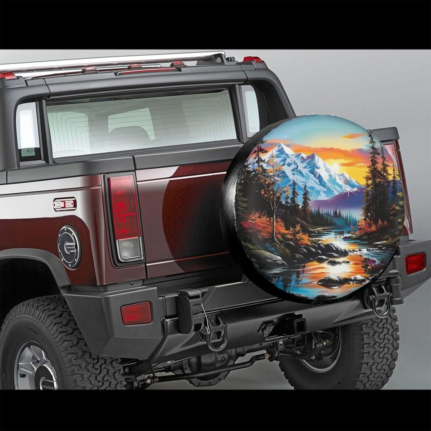 Cubierta rueda universal para caravana remolque impermeable