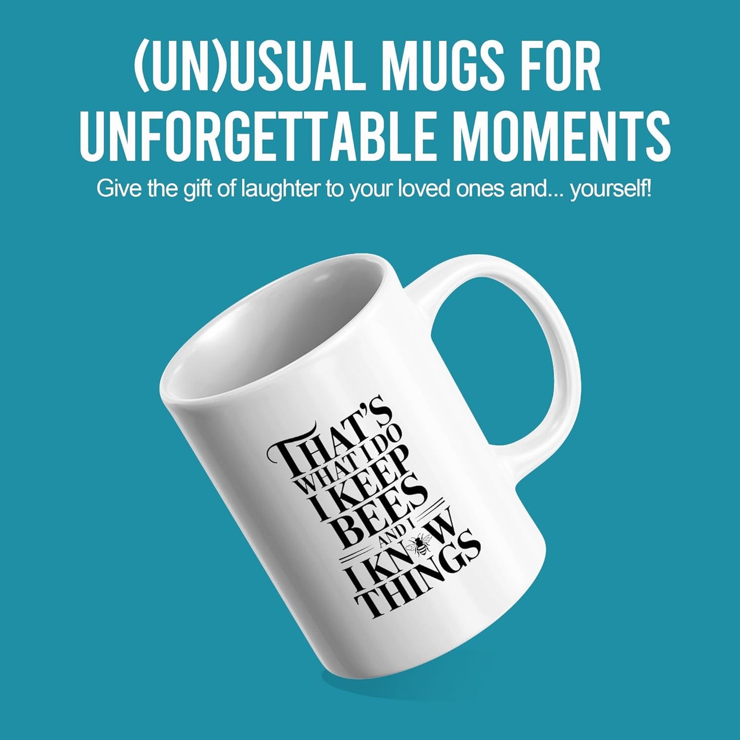 Vaso regalo para amantes de las abejas y la miel