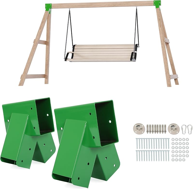 Set 2 soportes columpio marco A 4x4 y 4x6 pulg