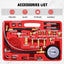 Kit probador presión combustible 0-140PSI