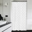 Cortina regadera 36x72pulg raya pezuña caballo blanco y negro