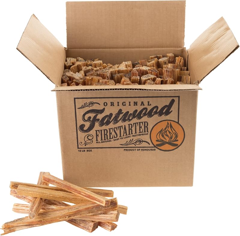 Palos encendido pino 10lb para fogata chimenea estufa