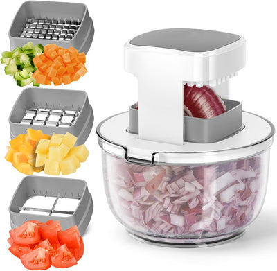 Picador verduras 3 cuchillas intercambiables