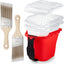 Set pinceles profesionales 2pulg para pared muebles molduras