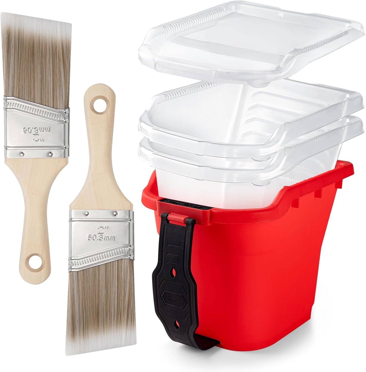 Set pinceles profesionales 2pulg para pared muebles molduras