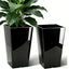 Macetas cónicas 21pulg para plantas interior exterior set 2