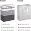 2 Cestas Lavandería Impermeable Plegable Asas Extendidas