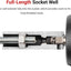 Set 17 Pzas Llaves Impacto 1/2" SID92305