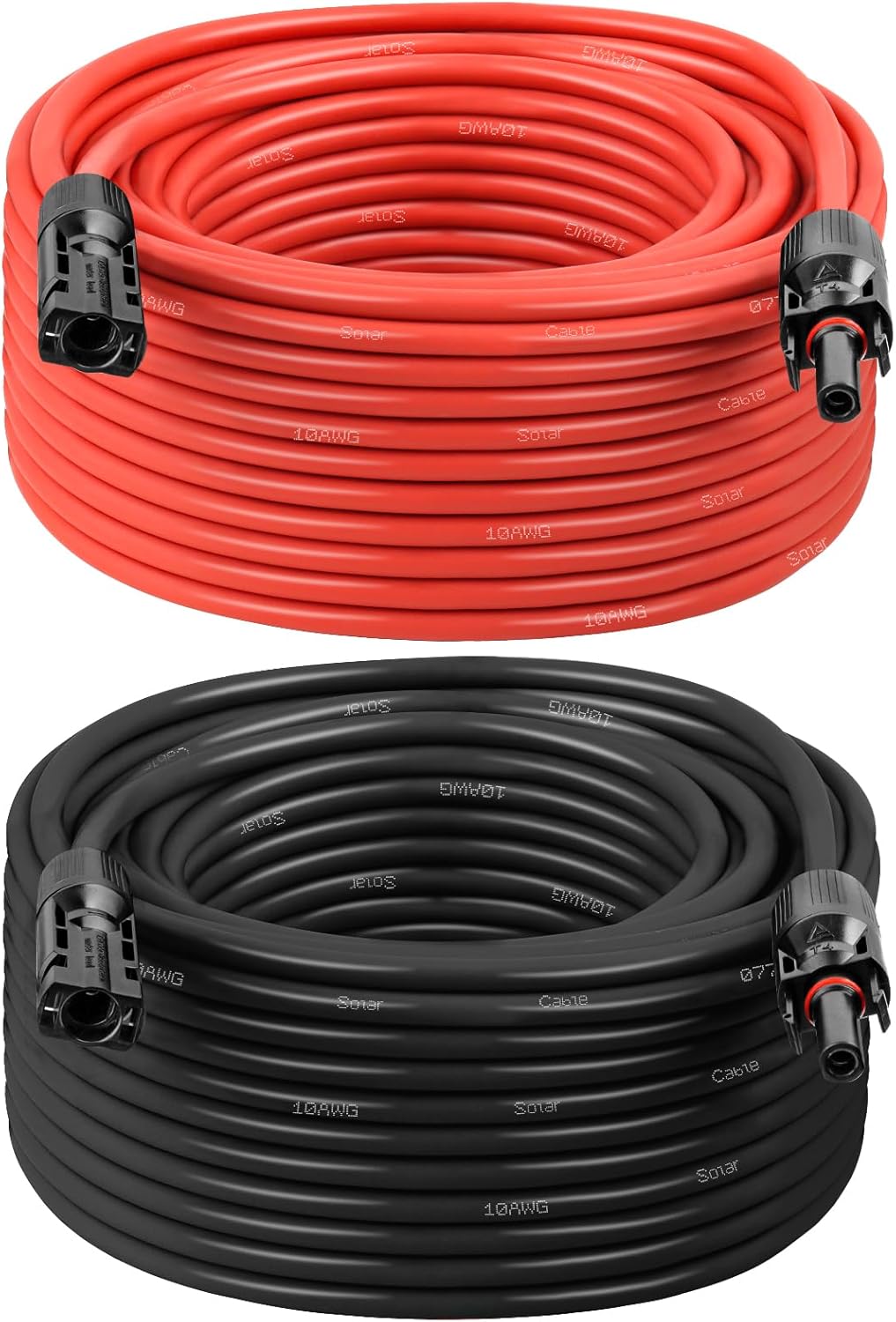 Cable solar 10 AWG 60ft con conectores RV y hogar