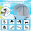 Toldo universal para silla UPF 50 camping