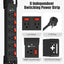 Tira alimentación metálica 6 tomas interruptor