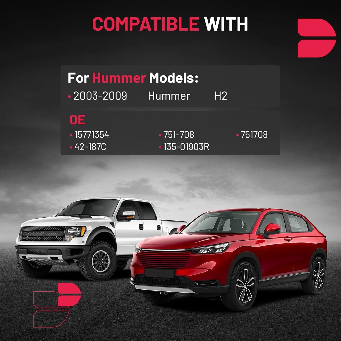 Regulador ventanilla eléctrica motor trasero derecho Hummer