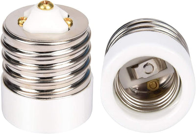 Adaptador E39 a E26 UL paquete 2 no 3 vías