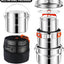 Set utensilios cocina acero inox 304 para camping