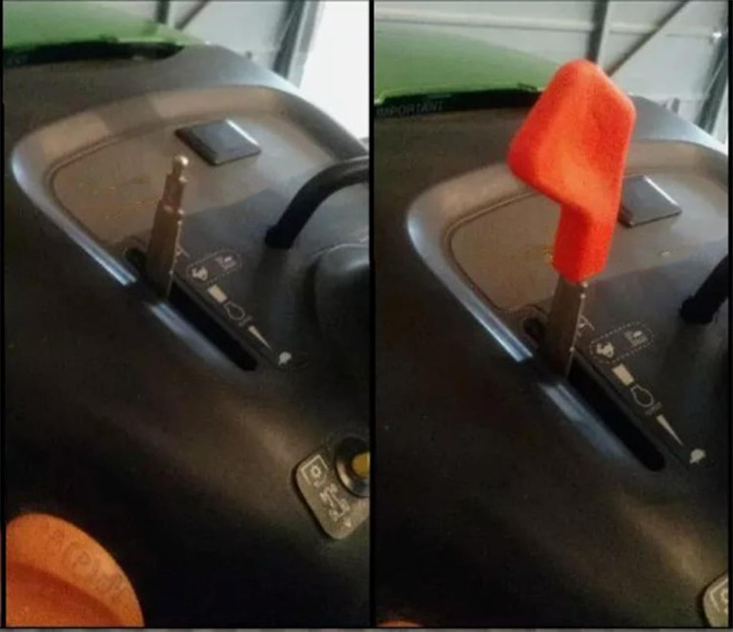 Pomo control acelerador repuesto John Deere M89597
