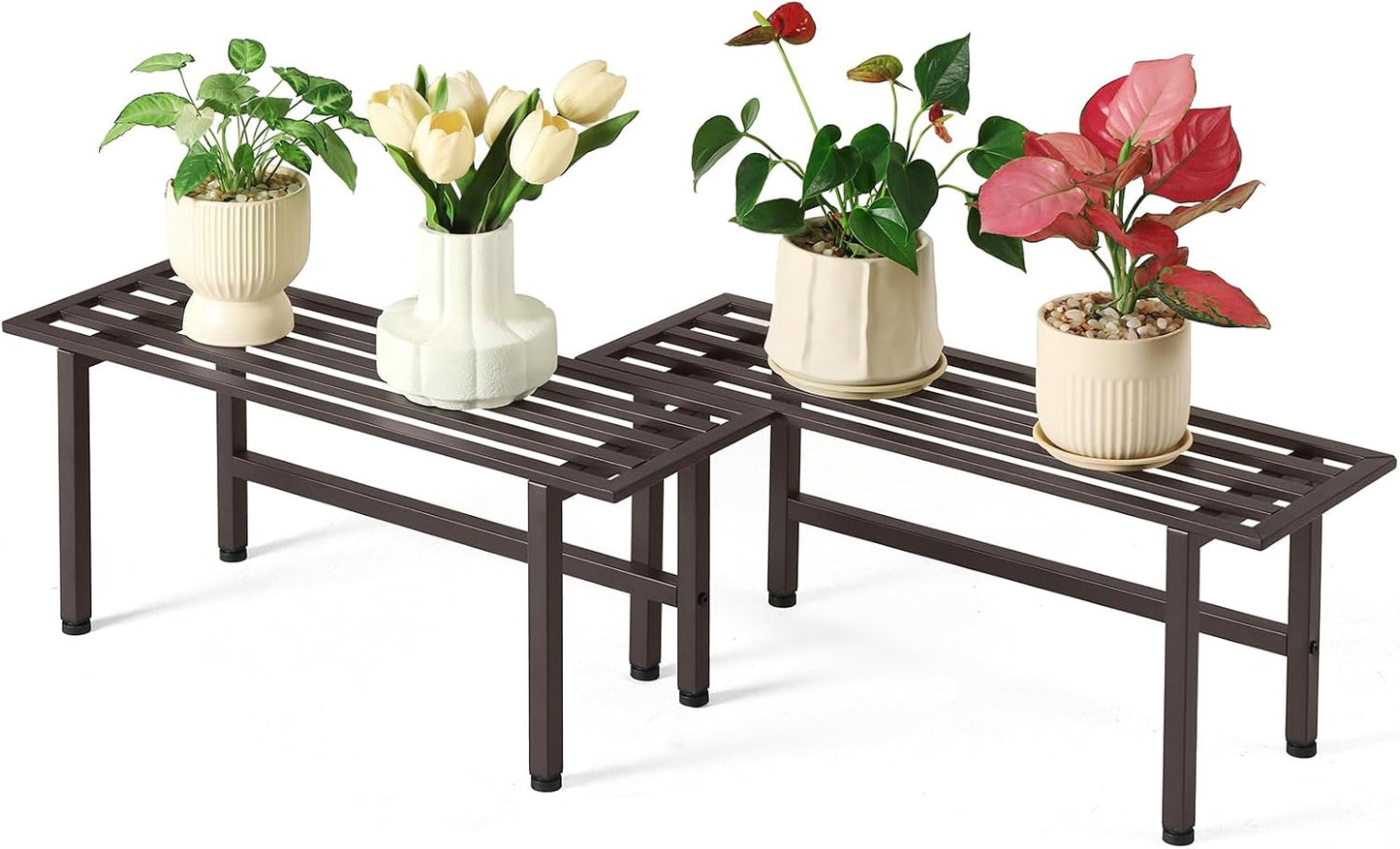 2 Soportes Metal para Plantas 26x10.12x8.75