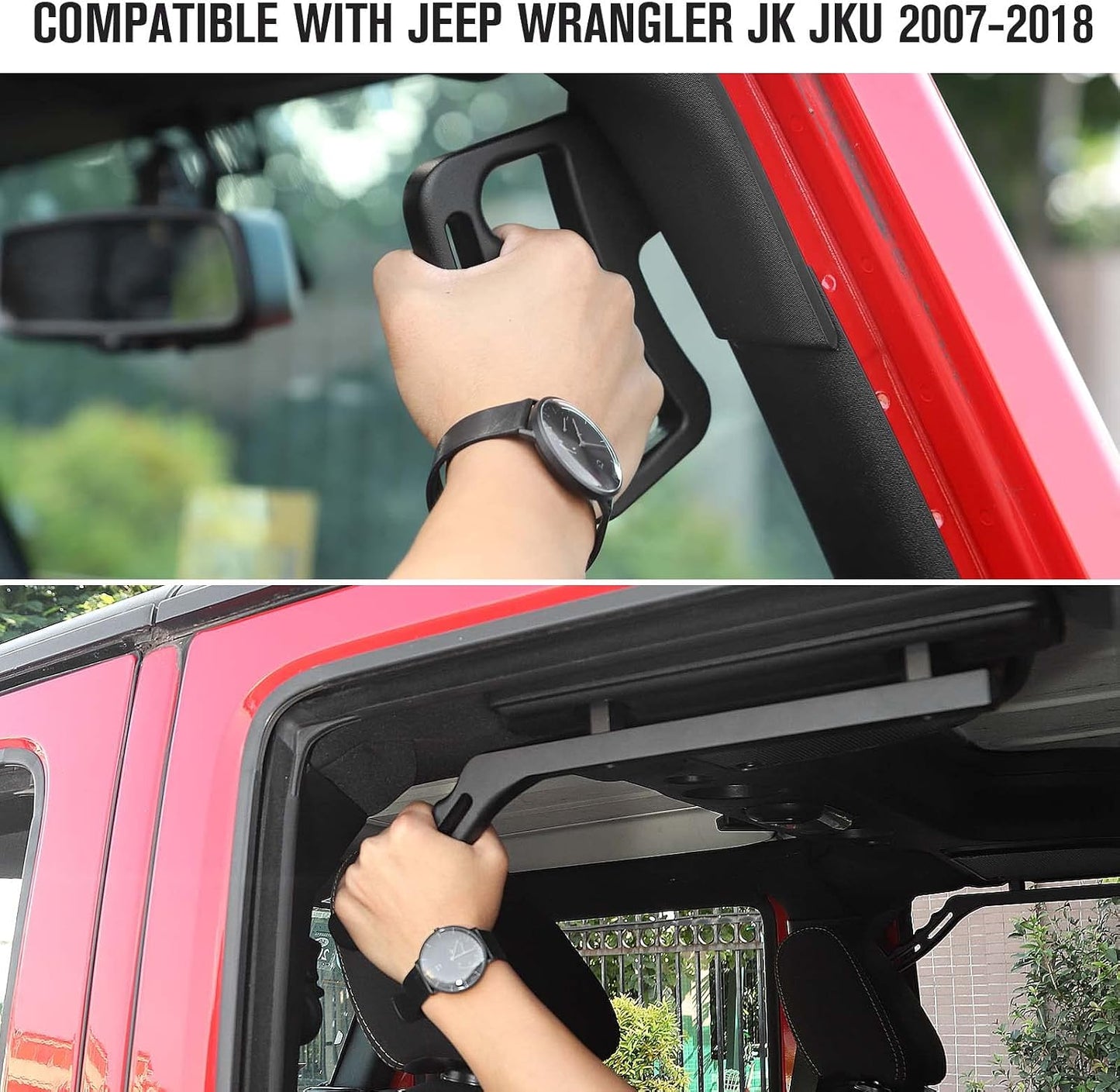 Manijas agarre metal comp Jeep Wrangler JK 07-18