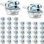 Conector acero abrazadera 1/2pulg para cables metálicos