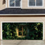 Banner madera puerta garaje diseño hiedra 13x6pies
